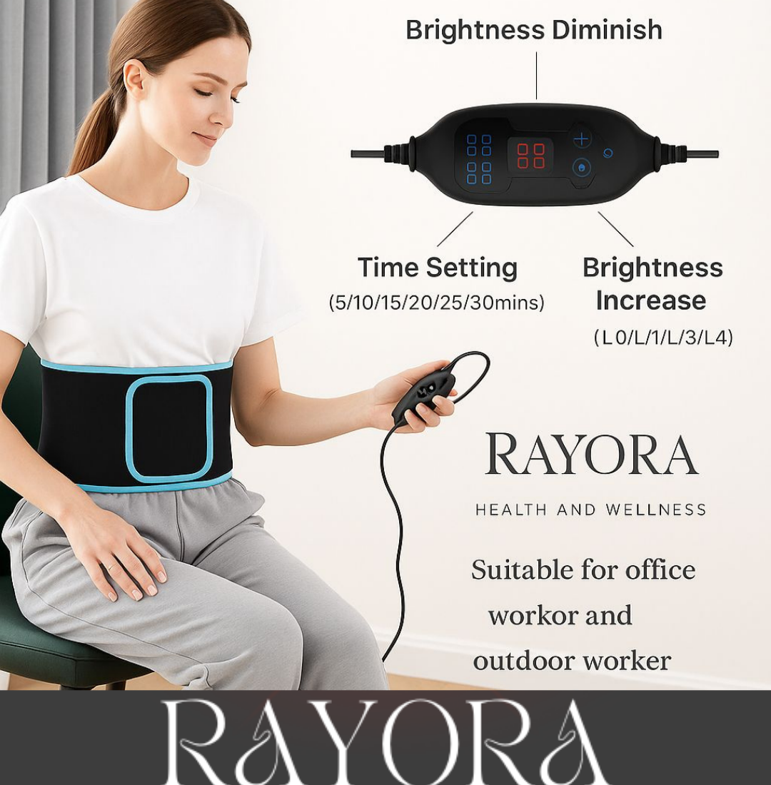 Rayora™ Red Light Belt – Relief & Recovery in One